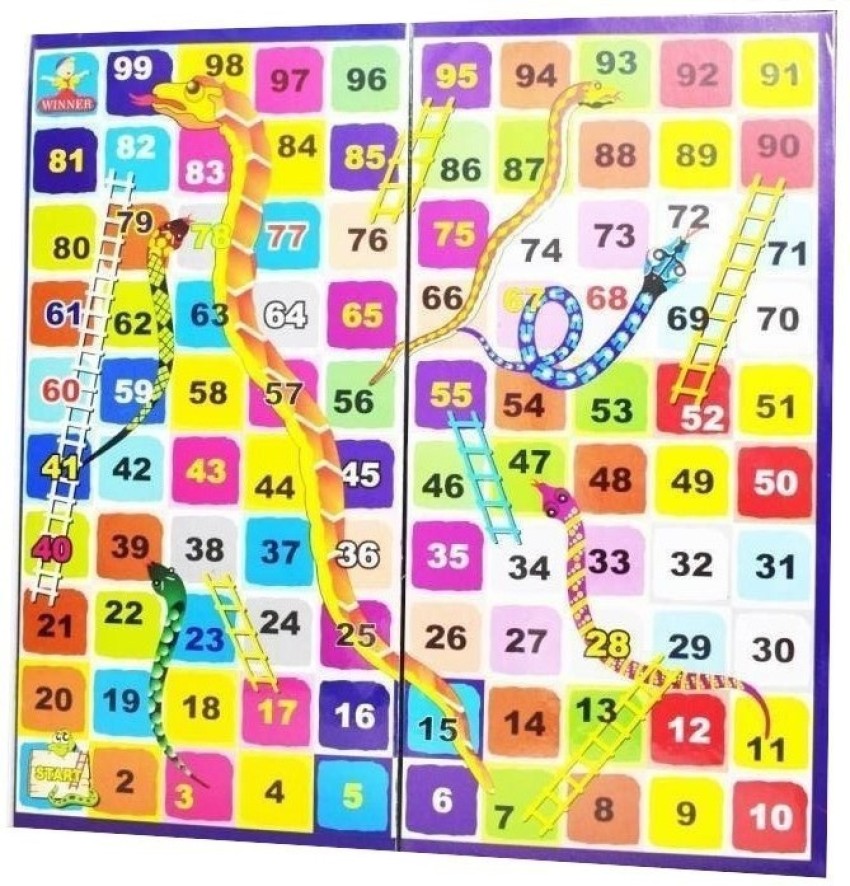 Jogos De Festa, Tabuleiro Portátil Dobrável 2 Em 1 Snakes And Ladders Ludo,  Tamanho Do Tabuleiro De Xadrez: 38×38 Cm / 15×15 Pol.