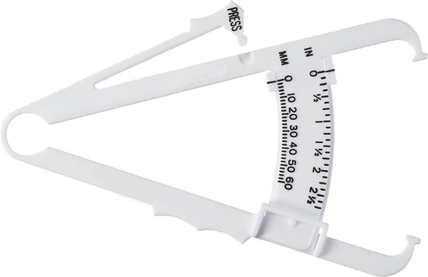 Measuring Tape and Body Fat Caliper for Analyzer Tool - 2 Pack