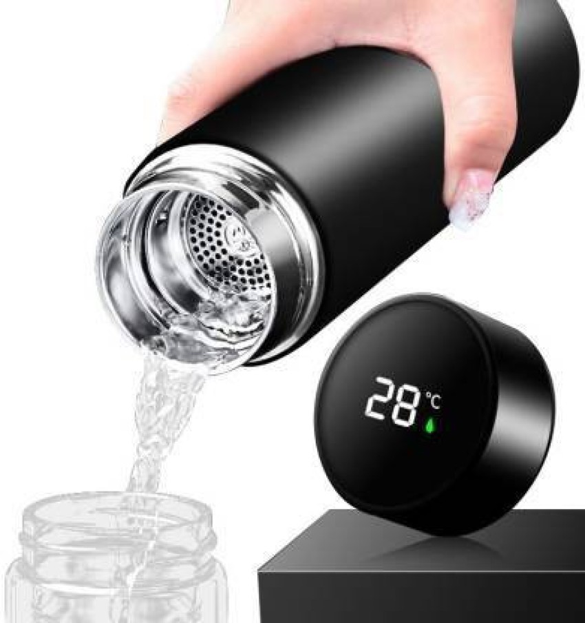 200ml Temperature Display Smart Thermos Water Bottle Intelligent