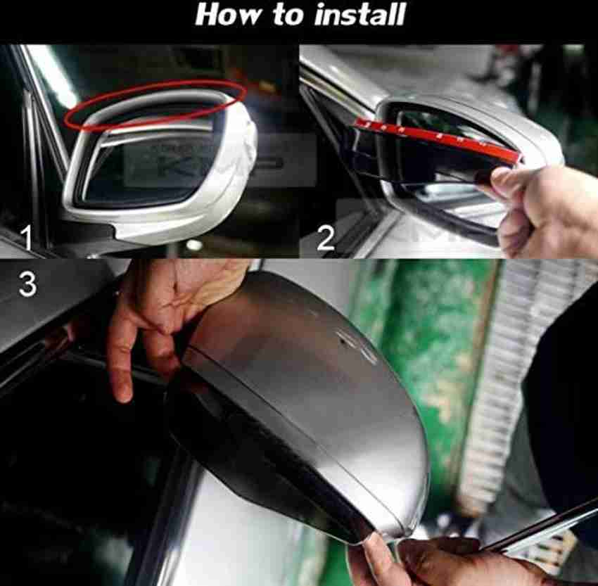 Side mirror online rubber protector