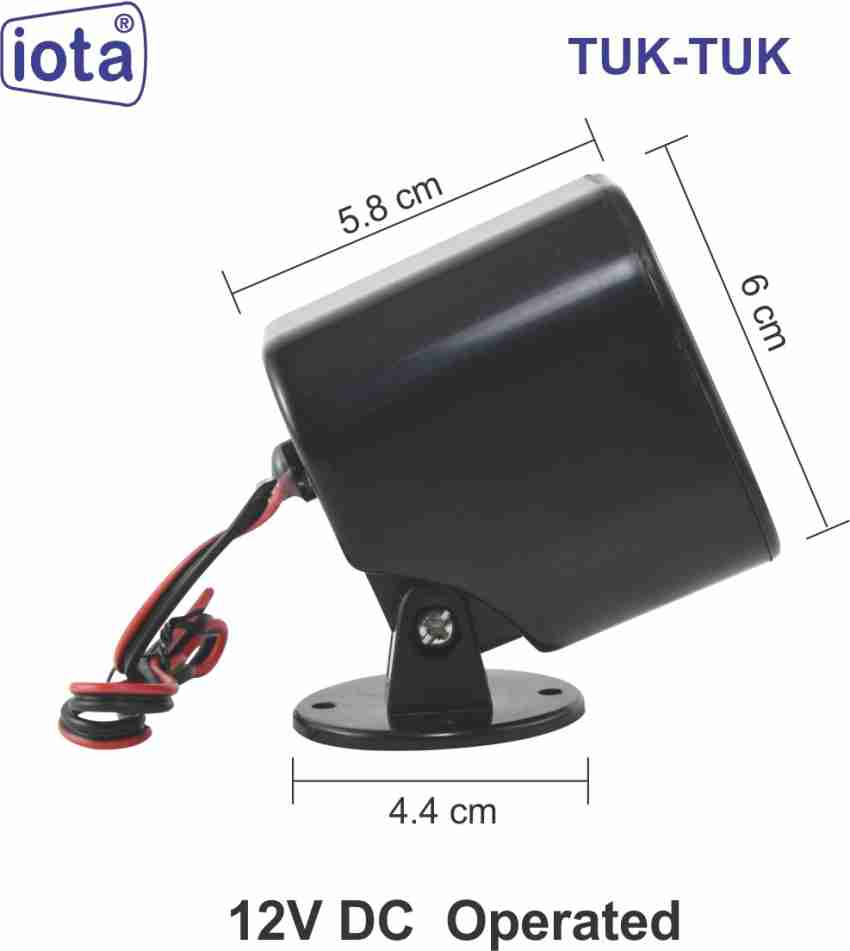 IOTA TUK-TUK Tone Car Reverse/Back Gear Horn (12v)Car Reverse