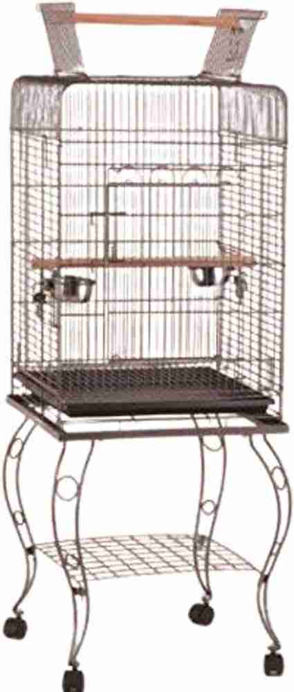 CENTRAL FISH AQUARIUM CFA Foldable Metal Bird cage for Macaw