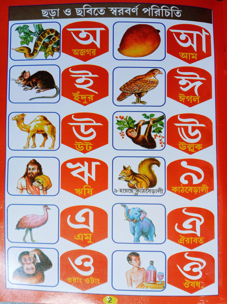 Bangla Dharapat Boi For Little Baby Kids Knowledge Buy Bangla