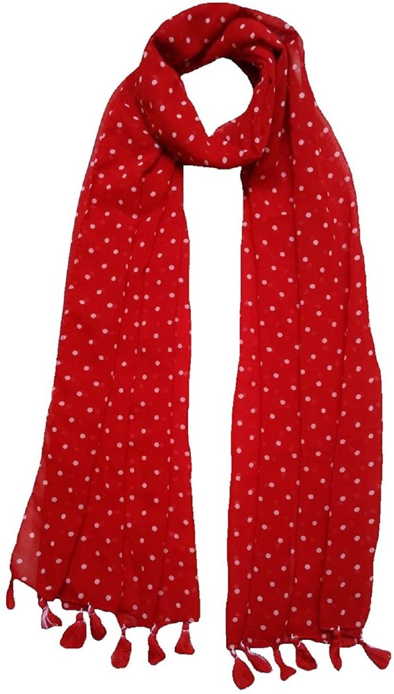 1pc Women's Heart Print Scarf, Shawl, Thin Chiffon Scarf, Starry