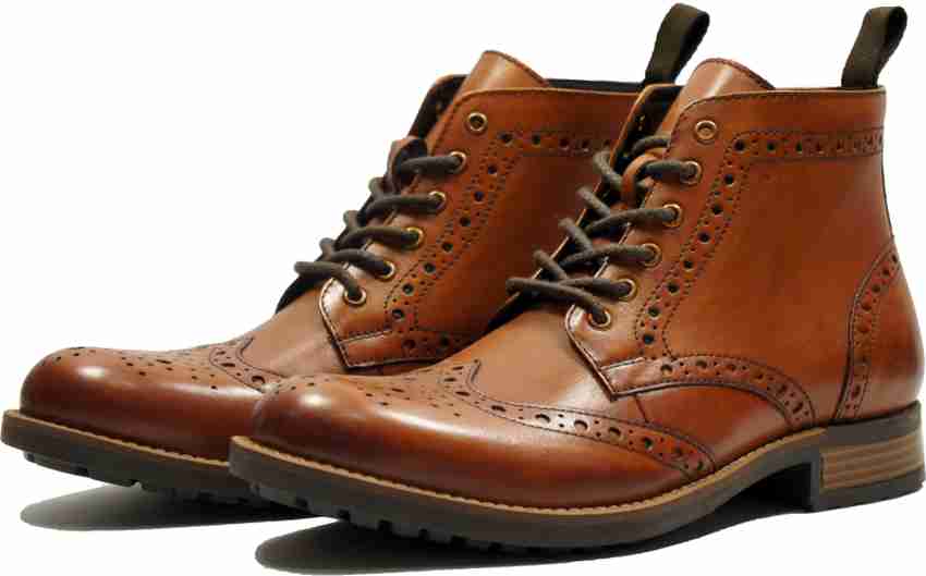 HX London brogue boots Boots For Men