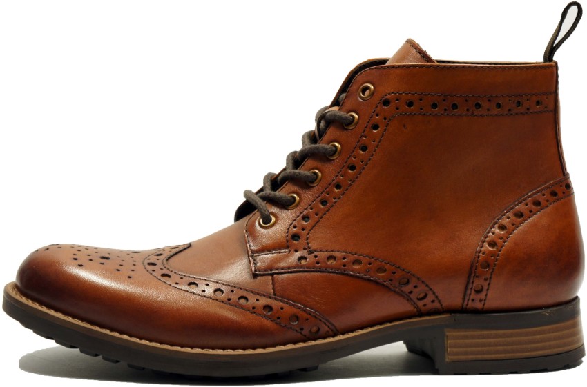 Mens brogue boots store sale