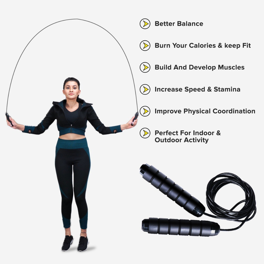 Skipping to shop keep fit