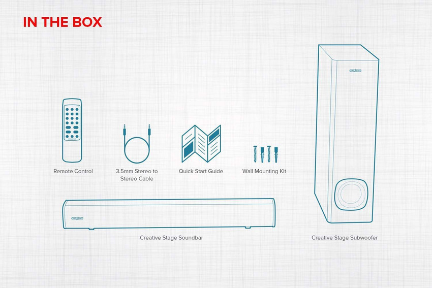 Buy CREATIVE Stage MF8360 160 W Bluetooth Soundbar Online from