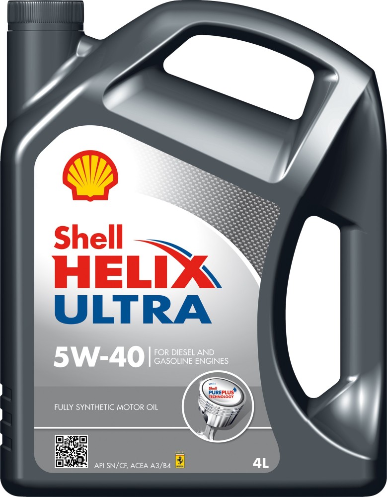 SHELL - Bidon 5 litres d'huile diesel ou essence Helix Ultra ECT
