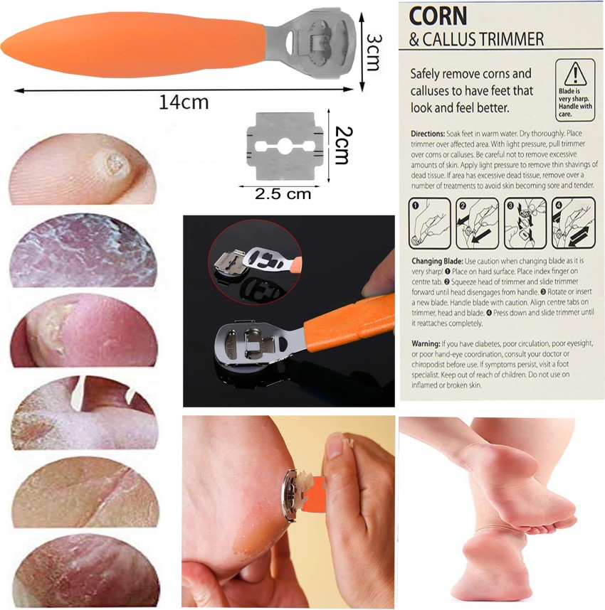 Gunmala foot corn remover liquid , for dry hard cracked heel skin repair /  swelling & pain relief / feet care men and women - Price in India, Buy  Gunmala foot corn