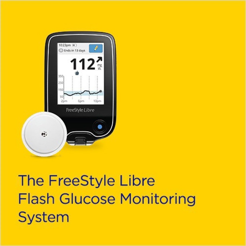 FreeStyle Libre Flash Glucose Monitoring System Glucometer Price in India -  Buy FreeStyle Libre Flash Glucose Monitoring System Glucometer online at  Flipkart.com
