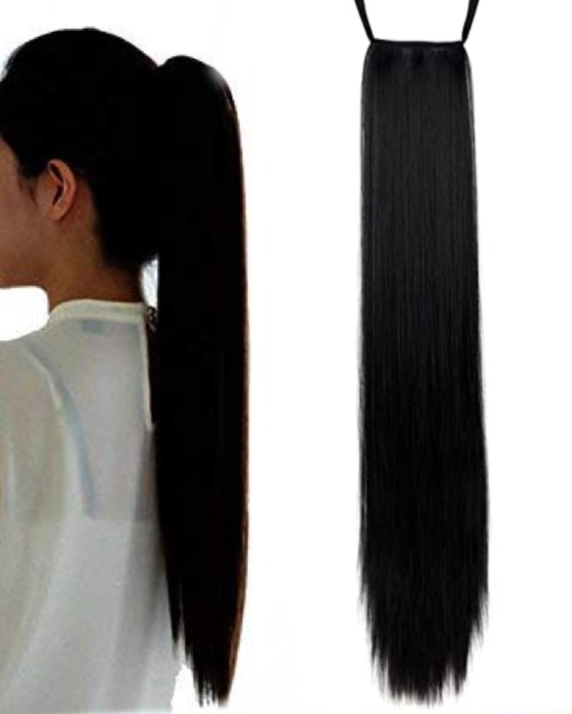 Ponytail Wig Female Long Hair Grab Clip Ponytail Long Curly Hair Big Waves  Natural Net Red Pear Ponytail | SHEIN USA