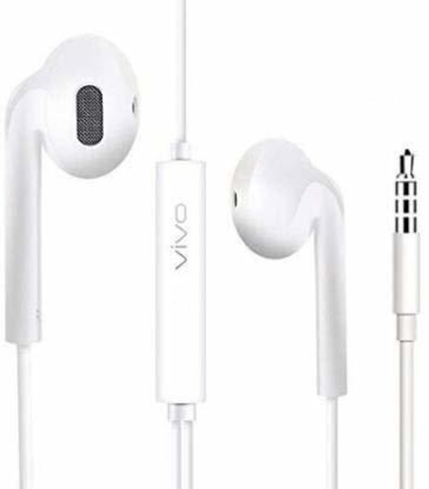 jai enterprises Original Thinness Wire vivo Earphones with Mic