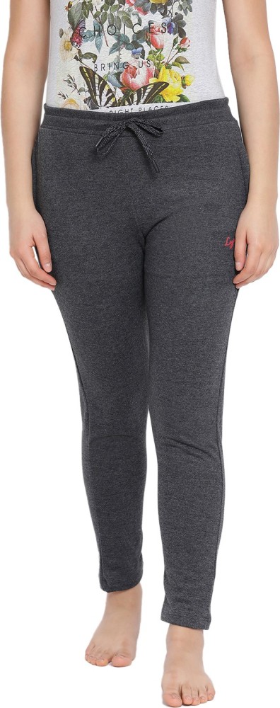 Lyra Solid Women Grey, Black Track Pants - Buy Lyra Solid Women Grey, Black  Track Pants Online at Best Prices in India