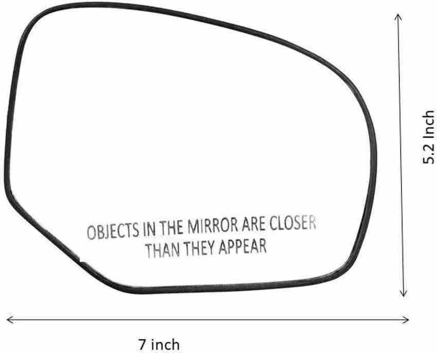 RMC Manual Rear View Mirror Driver Side For Maruti Suzuki Swift