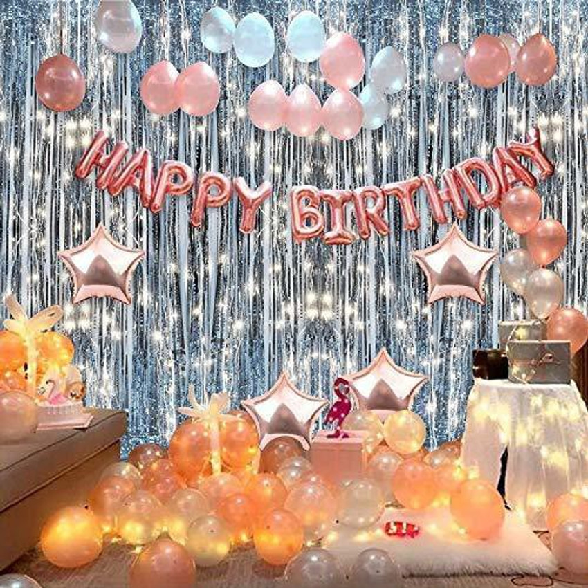 Rose gold party decorations cheap party city