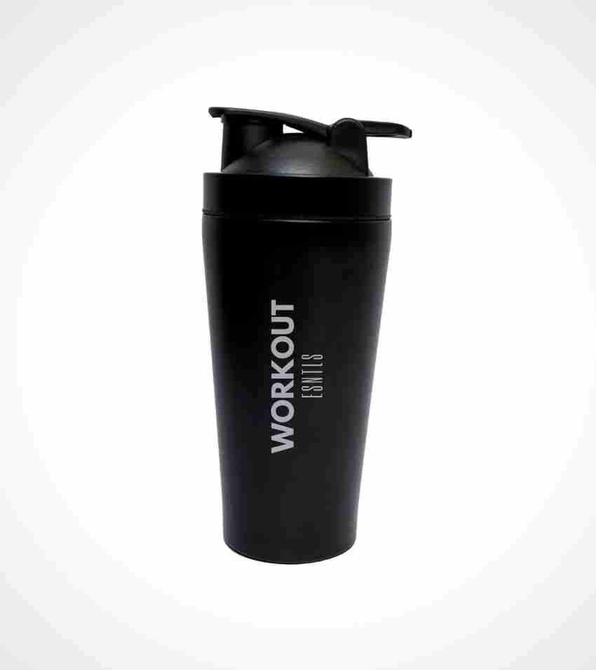 Multicolor Steel Gym Shaker, Cylindrical, Capacity: 750 mL