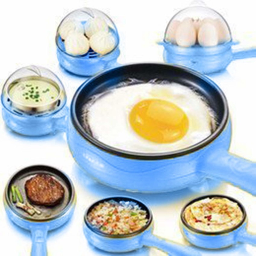 DN BROTHERS Electric Non stick Frying Pan with Steam Egg Boiler 50 single Layer Egg Boiler 7 Egg Electric Cooker 51 Egg Cooker Price in India Buy DN BROTHERS Electric Non