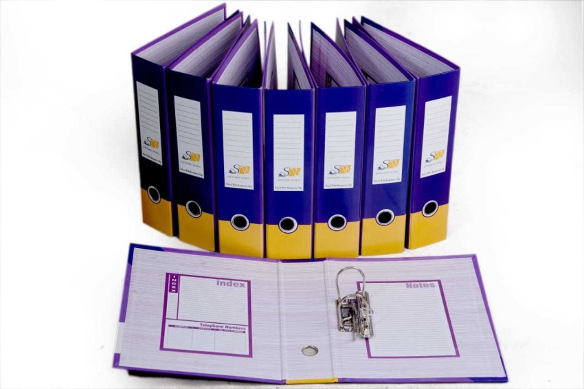 Pukka A4 Lever Arch Files - Large Quality Binder Folders - 75mm Metal Ring  