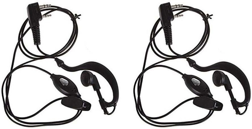 Ear radio headset outlet