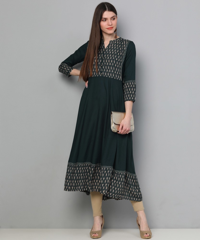 AHIKA Women Printed A line Kurta Buy AHIKA Women Printed A line Kurta Online at Best Prices in India Flipkart