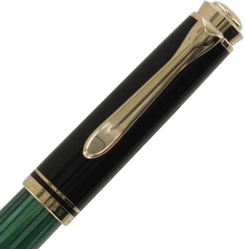 Pelikan SOUVERÄN M 300 BLACK/GREEN FP (F) Fountain Pen - Buy