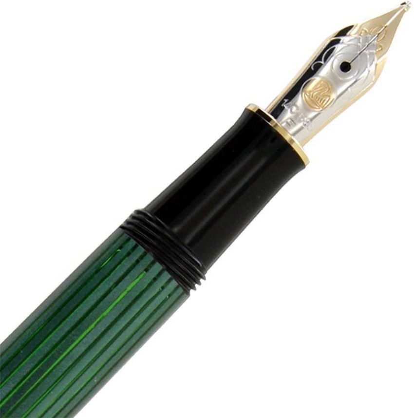 Pelikan SOUVERÄN M 300 BLACK/GREEN FP (F) Fountain Pen - Buy