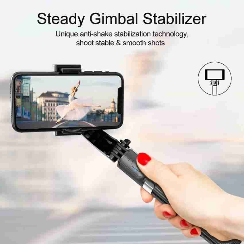Estabilizador gimbal profissional suave para smartphone android, celular  com 3 eixos, handheld gimble stick[set-a]