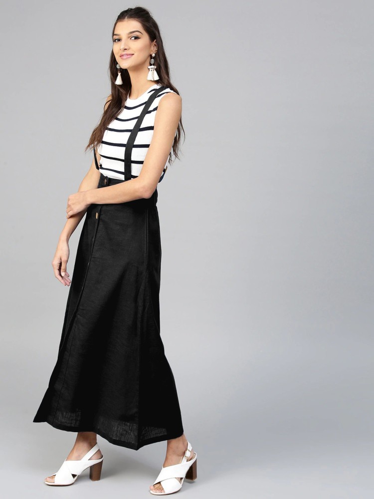 Dungaree shop maxi skirt