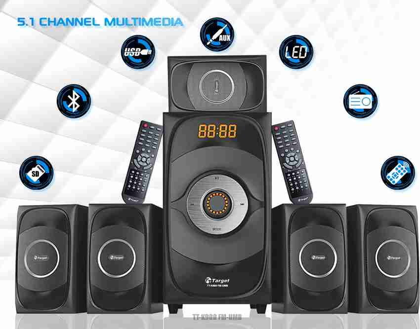 Target home theatre 2025 5.1 bluetooth price