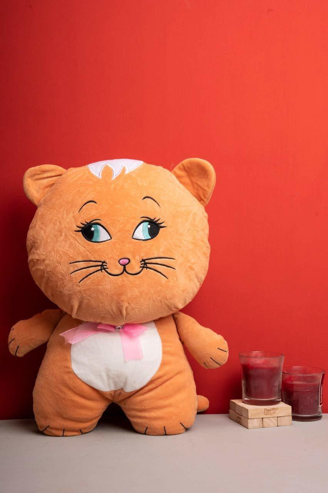 Fusked Lovely Teddy Bear to Play in cat face Stuffed Animal Toy