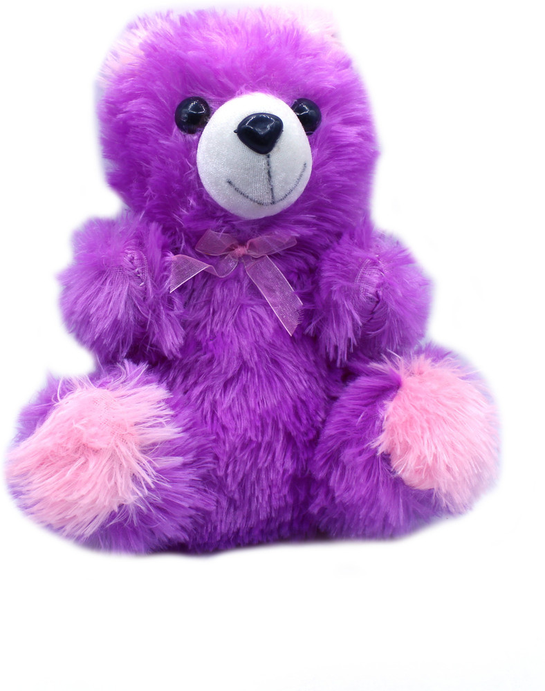 Small purple clearance teddy bear