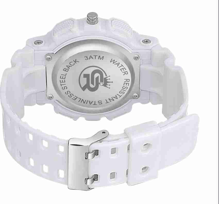 White 2025 watch digital