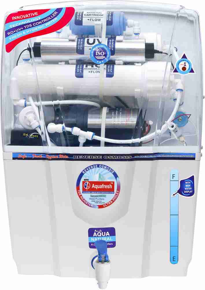 Aqua Fresh EPICAQUA+RO+UV+UF+TDSADJUSTER 15 L RO + UV + UF + ATDS Water  Purifier with Prefilter - Aqua Fresh 