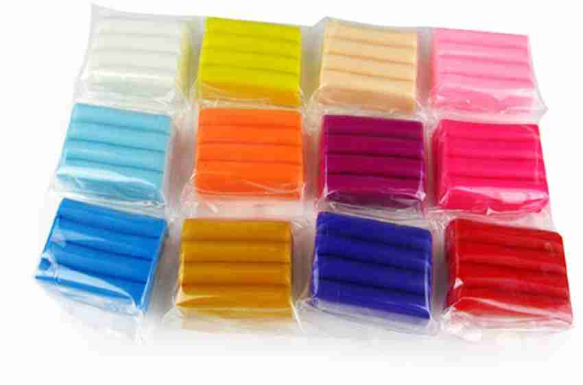 12colour Round Modeling Clay Set, Quantity Per Pack: 12 at Rs 45/packet in  Mumbai