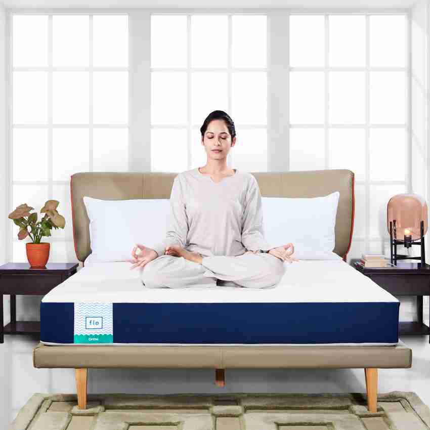 FLO ORTHO 6 inch Double PU Foam Mattress Price in India Buy FLO