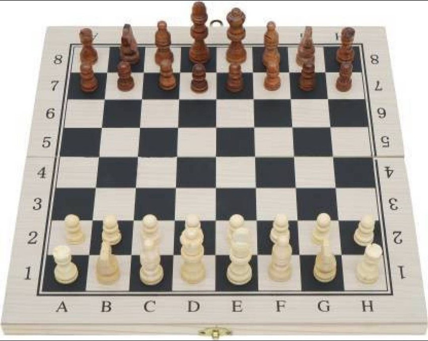 HHS SPORTS Premium Black & White Chess Board with 32 Chessmen Set 35.5 cm Chess  Board - Buy HHS SPORTS Premium Black & White Chess Board with 32 Chessmen  Set 35.5 cm