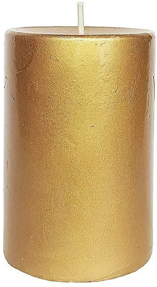 Gold hotsell pillar candles