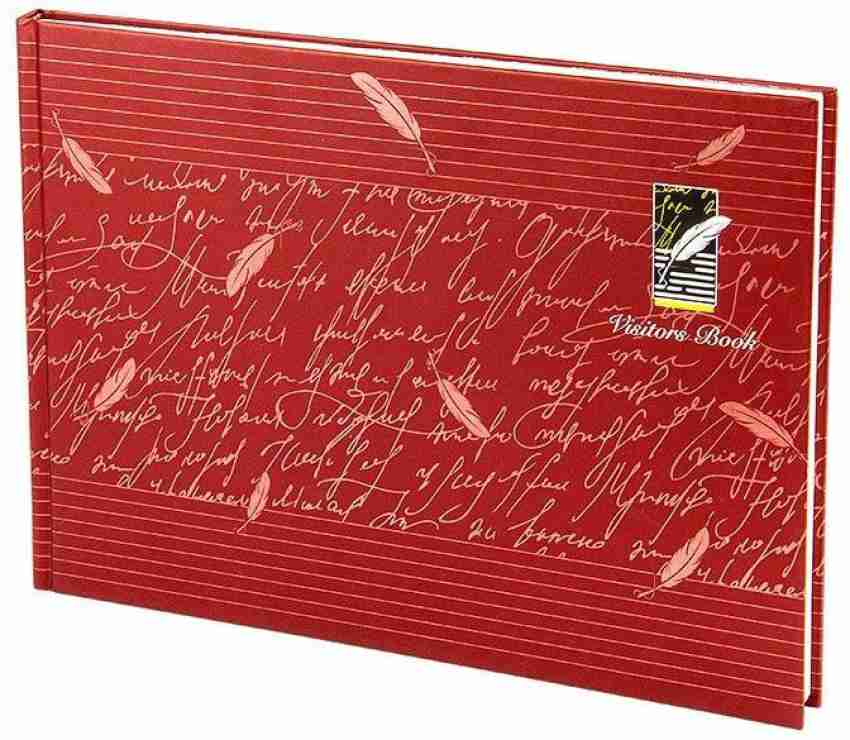 NIGHTINGALE Visitors Book Regular Visitor's Book Ruled 192 Pages Price in  India - Buy NIGHTINGALE Visitors Book Regular Visitor's Book Ruled 192 Pages  online at