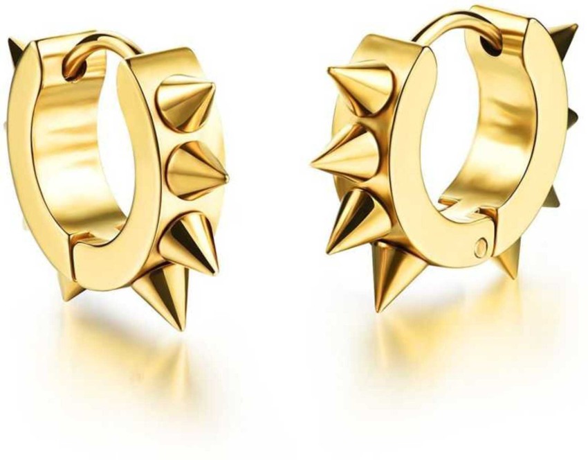 Share more than 81 gold spike stud earrings super hot - 3tdesign.edu.vn