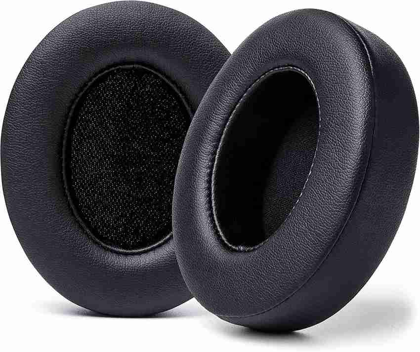 SYGA Cushions Replacement Ear Pads for Beats Studio 2 3 B0501 B0500 Wired Wireless Softer Leather Luxurious Memory Foam Enhanced Noise Isolation Stronger Adhesive Black Over The Ear Headphone Cushion ...