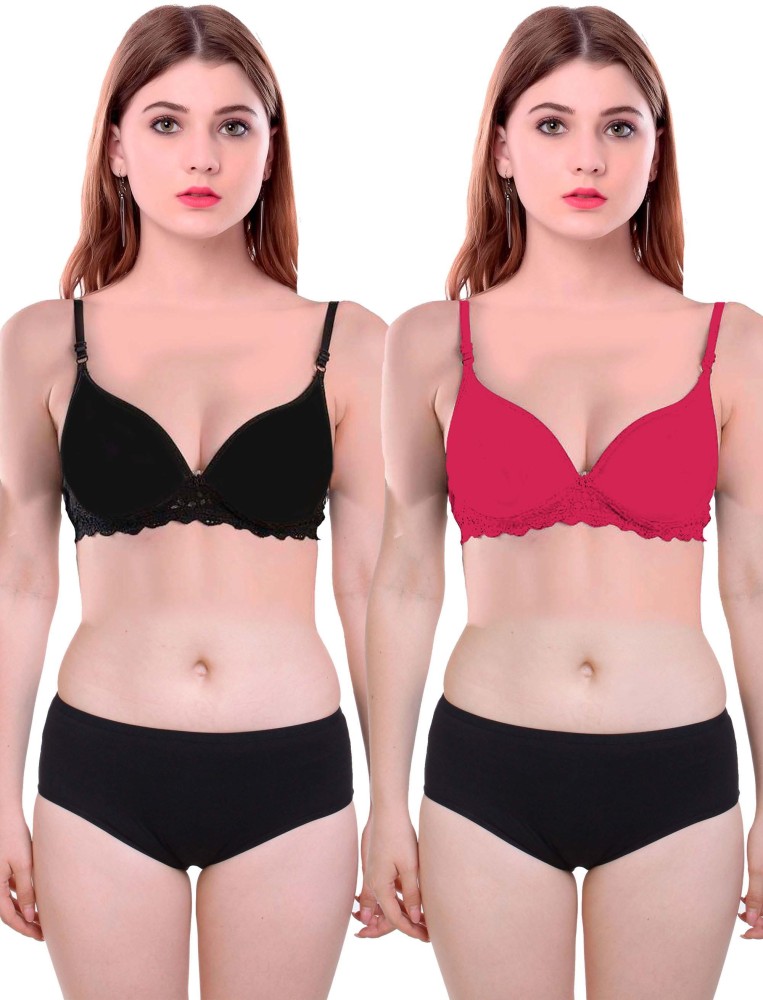 Buy Black Lingerie Sets for Women by Velvi Figure Online