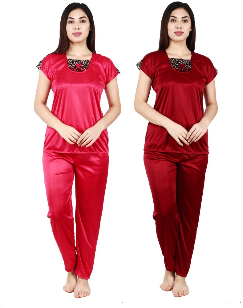 Satin night suit flipkart hot sale