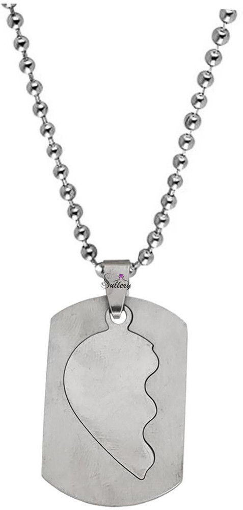 Sullery Half heart Onefeart Half Heart Sweetheart Style Locket With