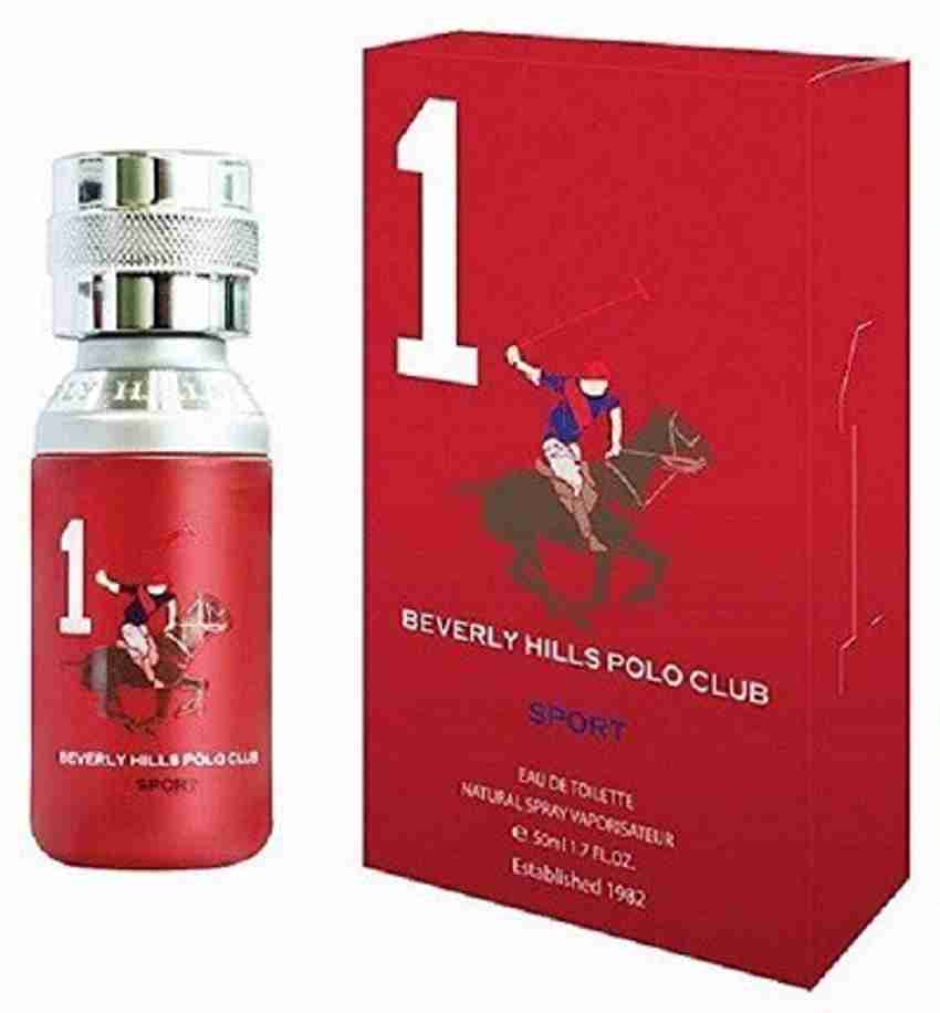 Buy BEVERLY HILLS POLO CLUB Sport Red No.1 Eau de Toilette 50 ml Online In India Flipkart