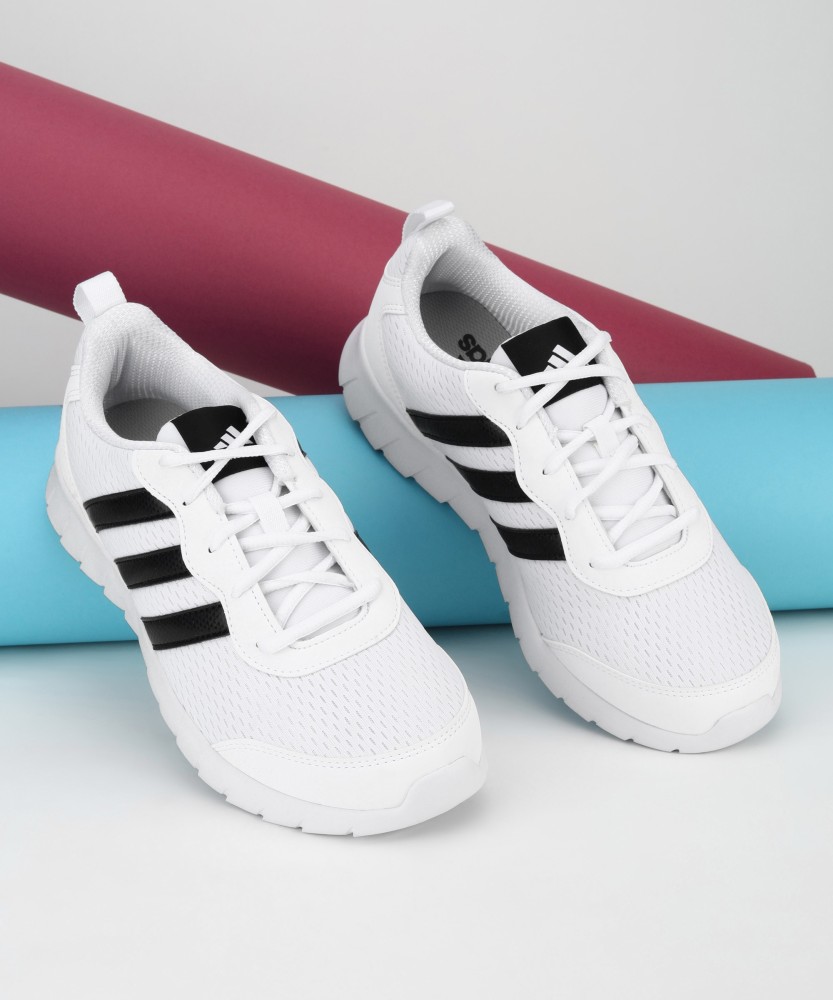 Flipkart adidas best sale shoes white