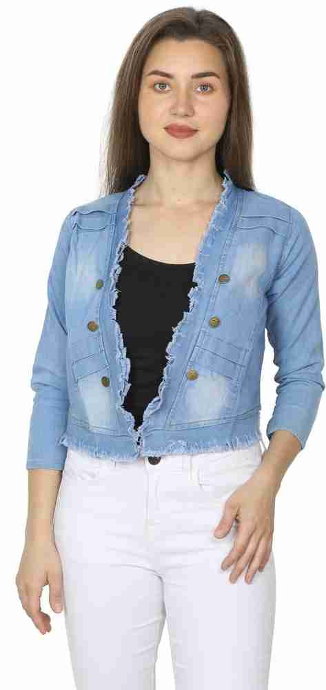 Denim deals shrug flipkart