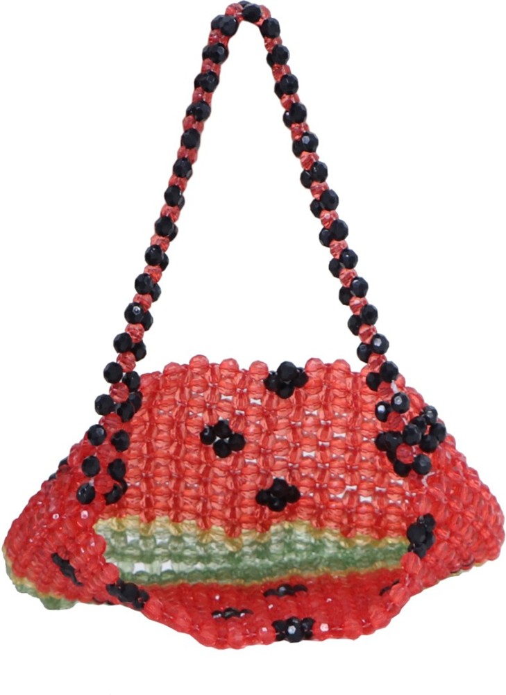 Beaded watermelon online bag