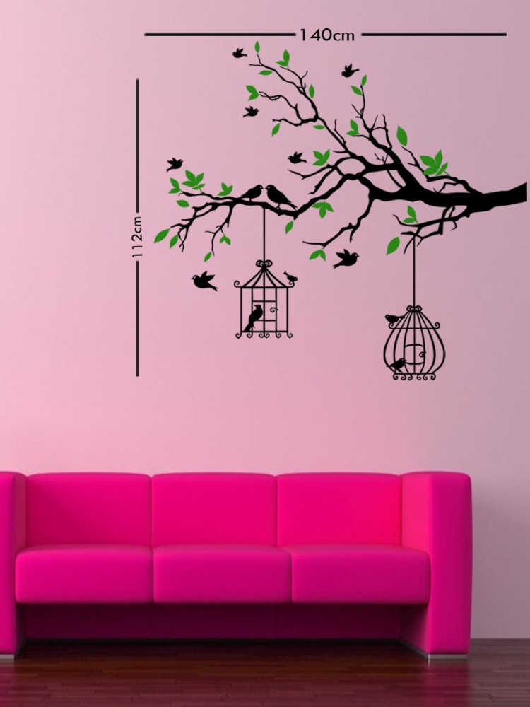 DUZHOME Wall Stickers - Large Size Tree Acrylic India