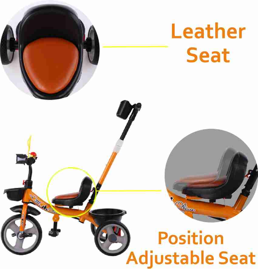 Little Olive with parental handle break wheels foot rest and